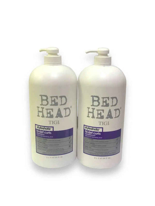 TIGI BED HEAD Styleshots Hi-Def Curls Shampoo & Conditioner Set 2000 ML - DOKAN