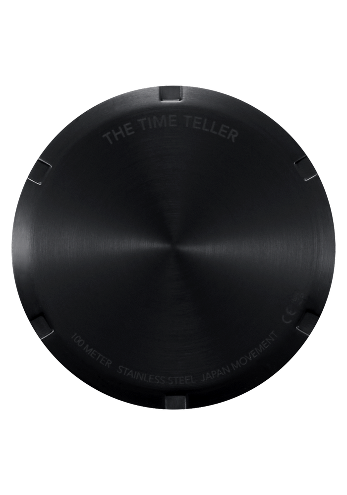Time Teller - Matte Black / Gold