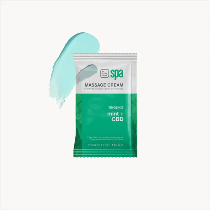 Tingling Mint & CBD Spa Set – 4-in-1 Kit (SINGLE-USE)-BCL Spa-Gel Essentialz