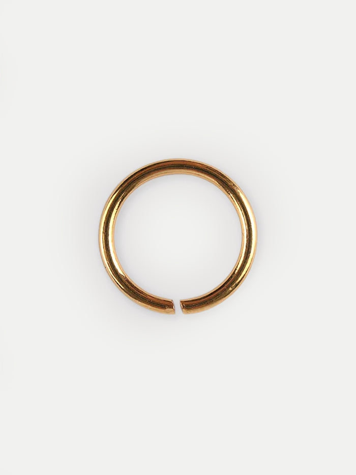 Titanium Plated Split Ring 20G | Gold-Image 1