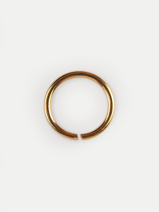 Titanium Plated Split Ring 20G | Gold-Image 1