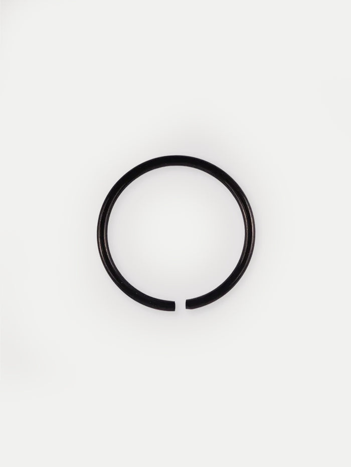 Titanium Plated Split Ring 20G | Black-Image 2