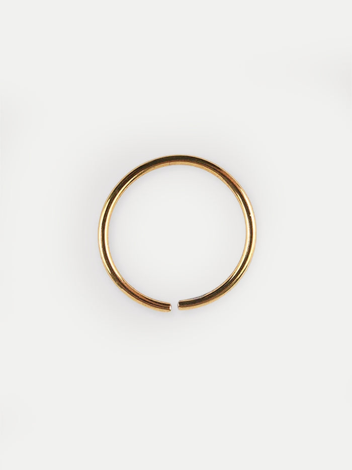 Titanium Plated Split Ring 20G | Gold-Image 3