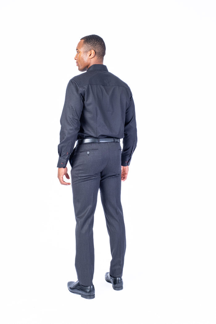 Tonal Check "Ken" Sport Shirt