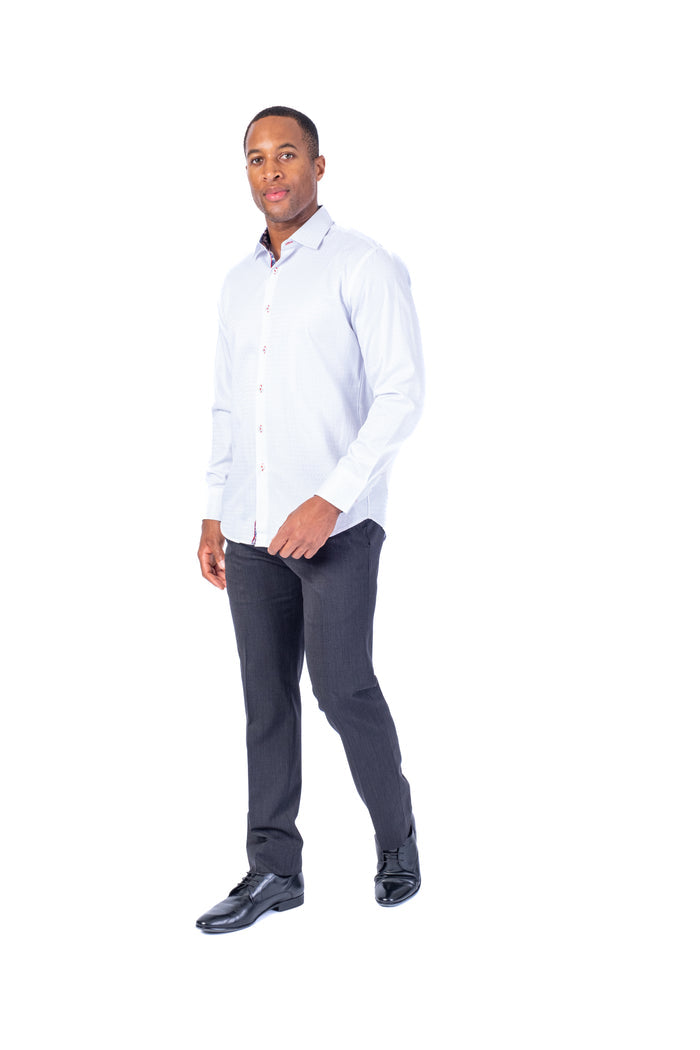 Tonal Check "Ken" Sport Shirt