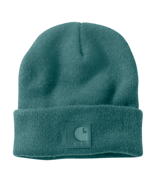 Tonal Patch Beanie - GO3-Transformative Teal | Carhartt 101070