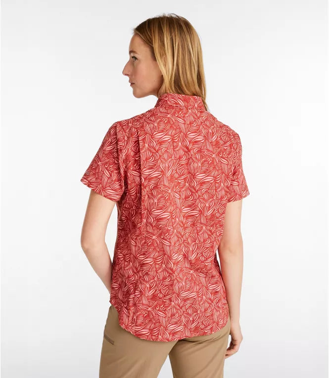 Tropicwear Shirt Short Sleeve Print Women's Regular