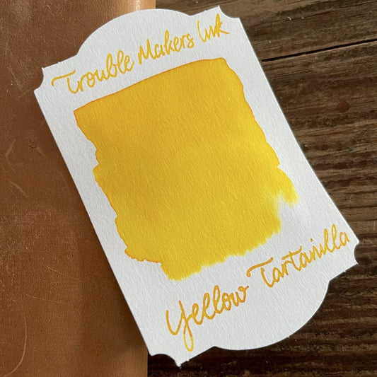 Troublemaker Yellow Tartanilla Ink