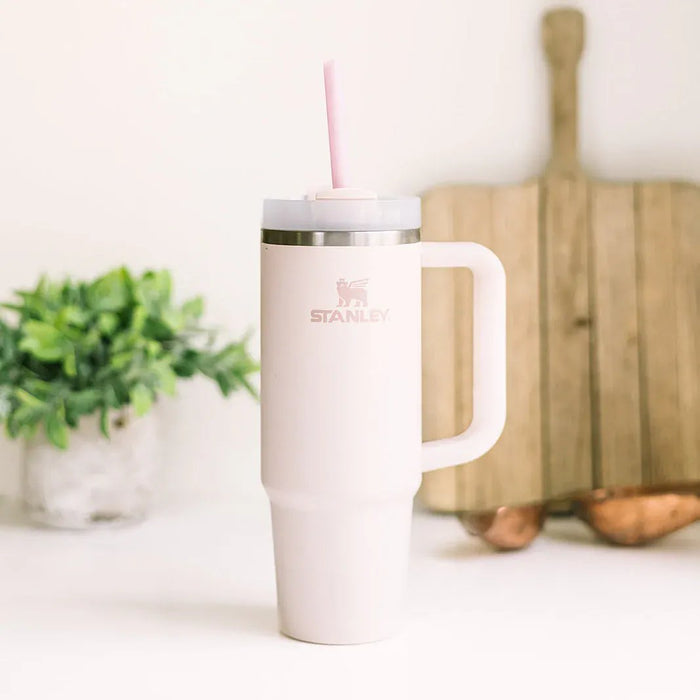 Simply Straws Tumbler 12" Glass Straw Set - Iridium