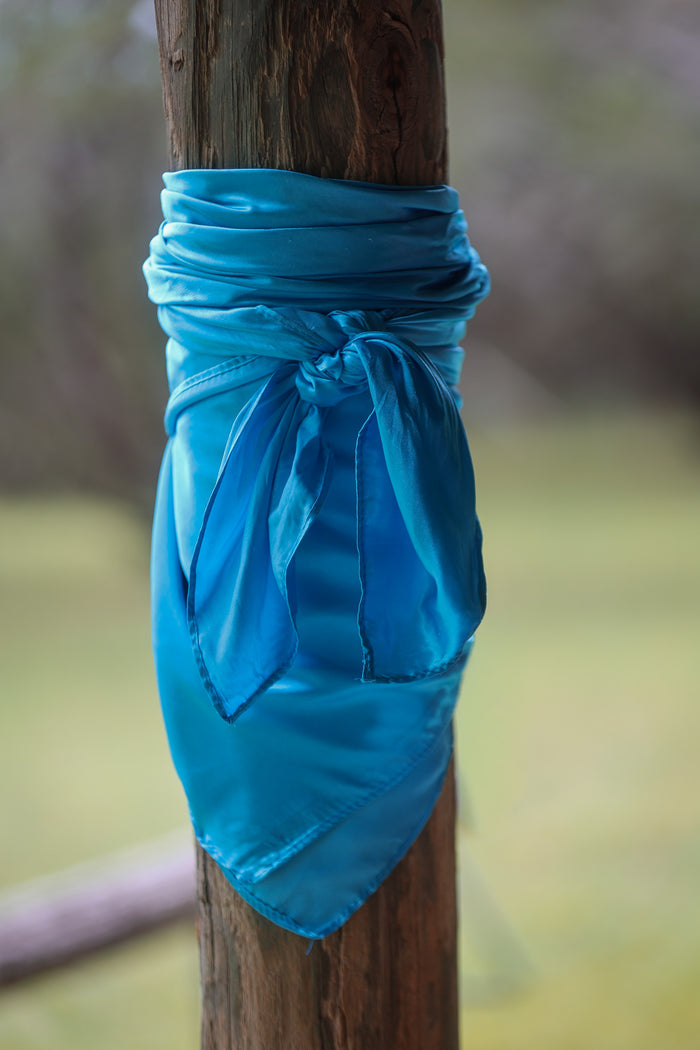 Turquoise Wild Rag