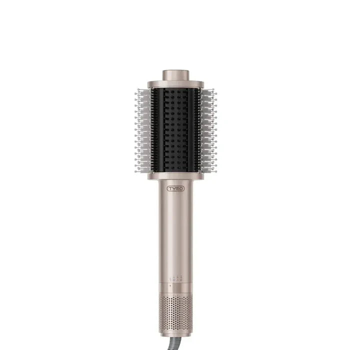 TYMO AIRBEAM CHAMPAGNE hair brush dryer for one-step drying and styling.