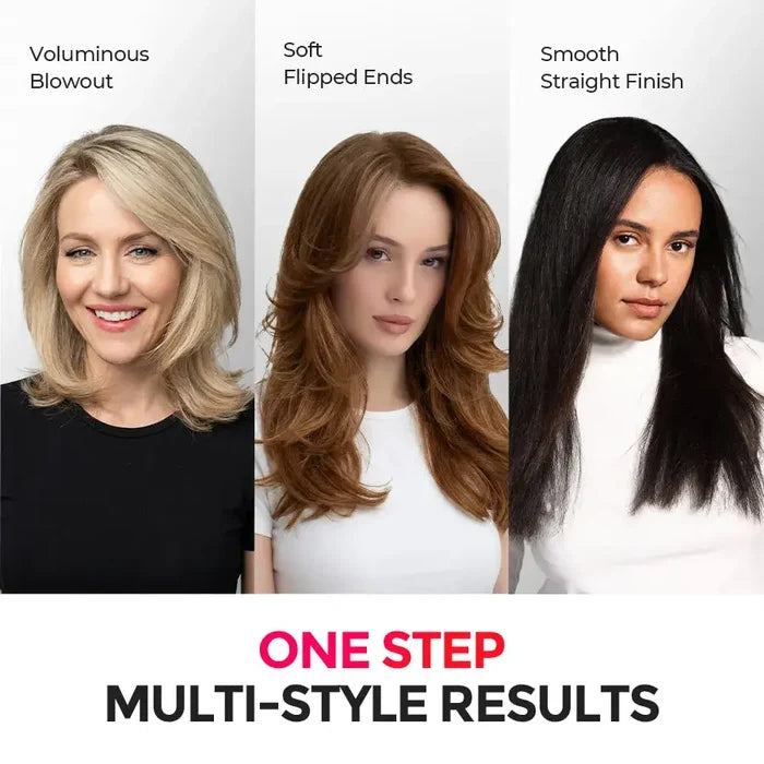 With TYMO AIRBEAM CHAMPAGNE blow hair dryer, achieving multi-style results