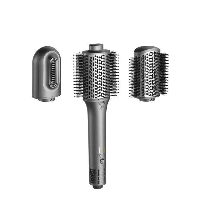 Three interchangeable attachments make the TYMO AIREXCEL a versatile best hair dryer brush.