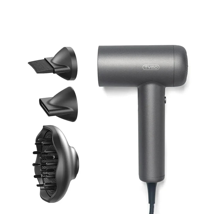 A sleek straightener-comb and dryer — TYMO AIRHYPE LITE, a dyson alternative hair dryer for salon-quality smoothing.