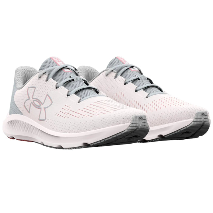 4 UK / White / Grey / Pink