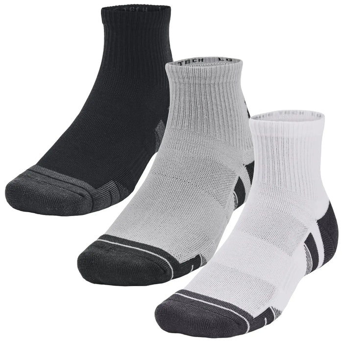 Under Armour Performance Tech Quarter Socks (3 Pairs)