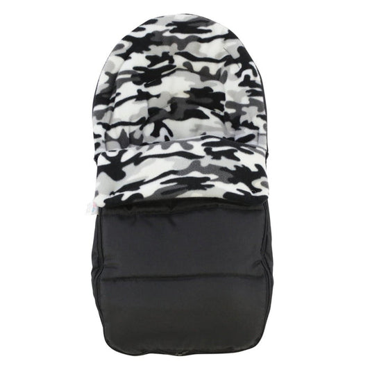 Universal Fleece Car Seat Footmuff / Cosy Toes - Fits All 3 And 5 Point Harnesses