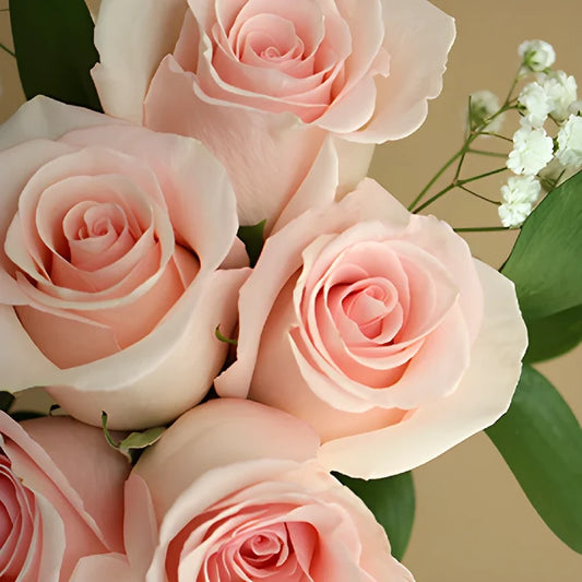 Valentine's Day Dozen Roses Bouquet for Fundraising
