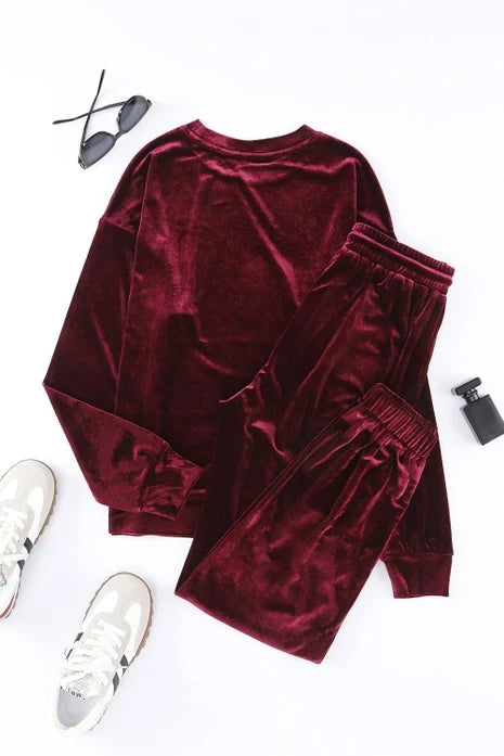 Velvet Lounge Set