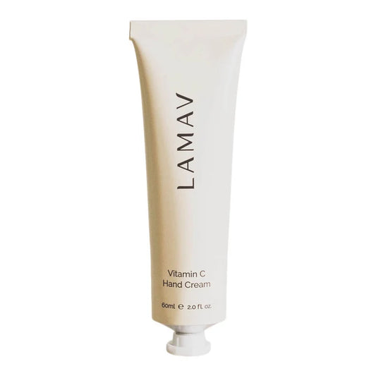 LAMAV Vitamin C Hand Cream tube on a white background