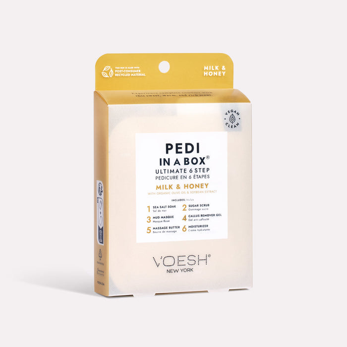 Voesh New York Pedi In a Box Ultimate 6 Step - Case 30 boxes