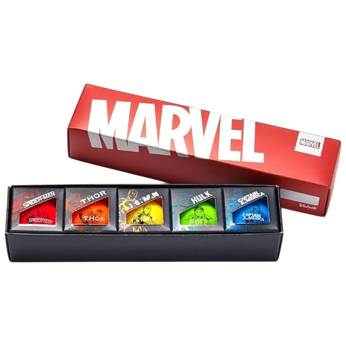 Volvik Vivid 5 Golf Balls Marvel Character Box