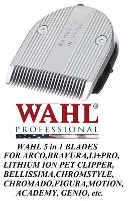 Wahl 5 in 1 Fine Replacement Blades Silver Beretto Bellissima