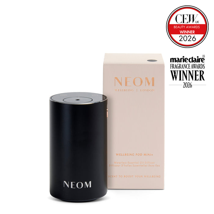 Wellbeing Pod Mini+ Waterless Essential Oil Diffuser in Black