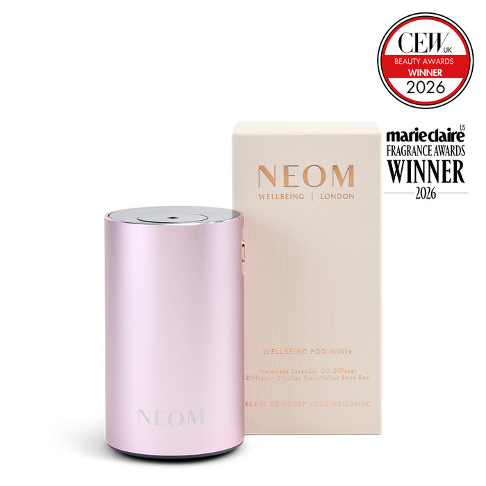 Wellbeing Pod Mini+ Waterless Essential Oil Diffuser in Pink