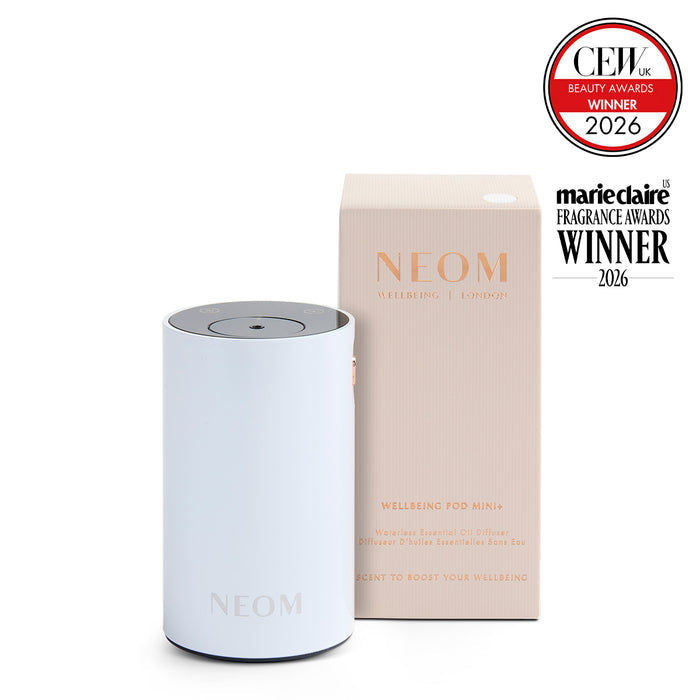 Wellbeing Pod Mini+ Waterless Essential Oil Diffuser in White
