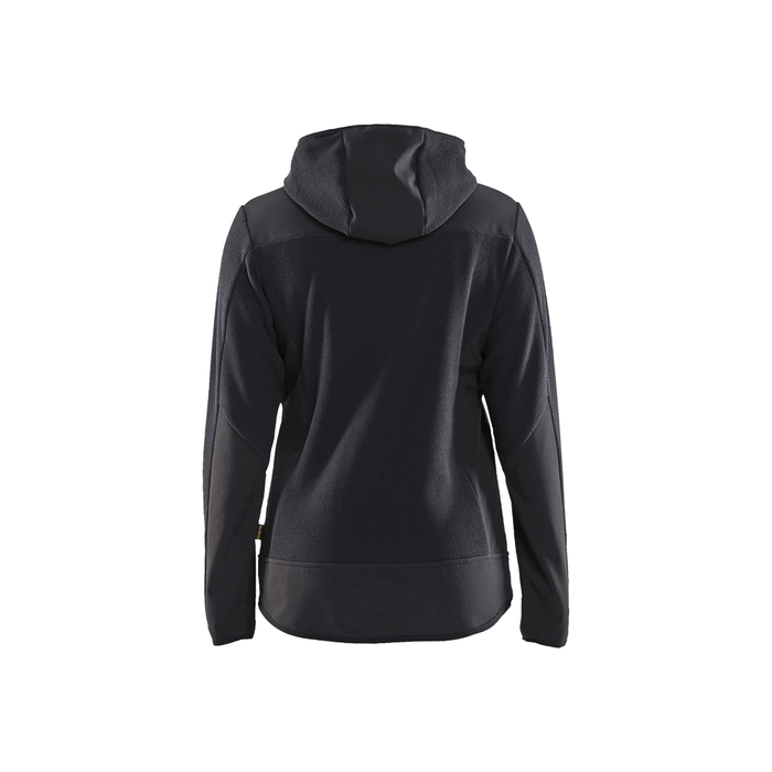 Women'S Knitted Fleece Jacket - 9799-Dark Grey/Black | Blaklader 47412536