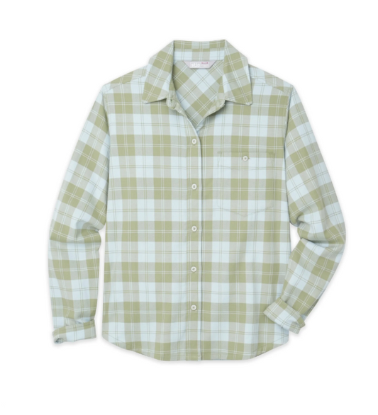 Women's Miter Stretch Lightweight Flannel Shirt