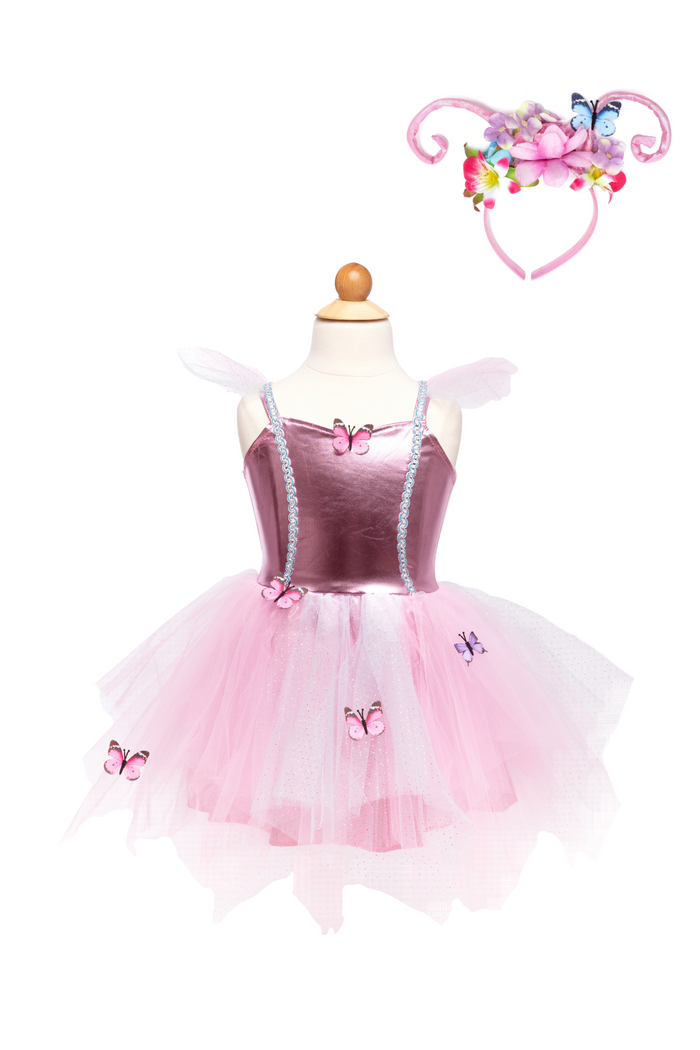 Woodland Butterfly Dress & Headpiece-Retail-Great Pretenders USA