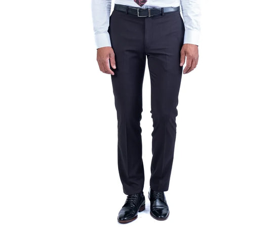 Wool/Stretch Dress Pant Separate - Black