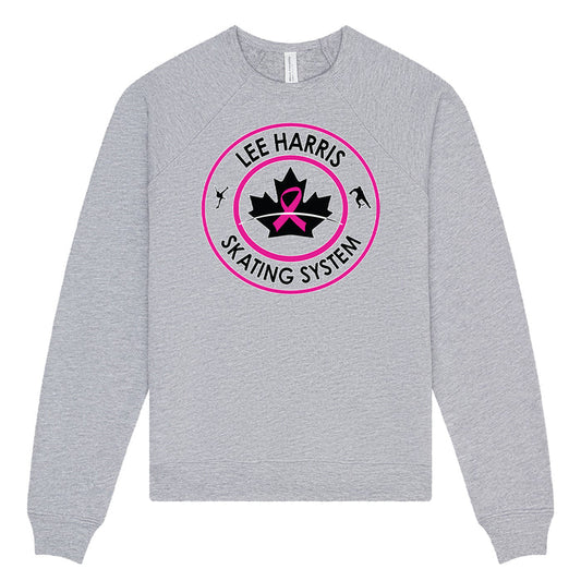 Youth Breast Cancer LHSS Logo Crewneck Sweatshirt