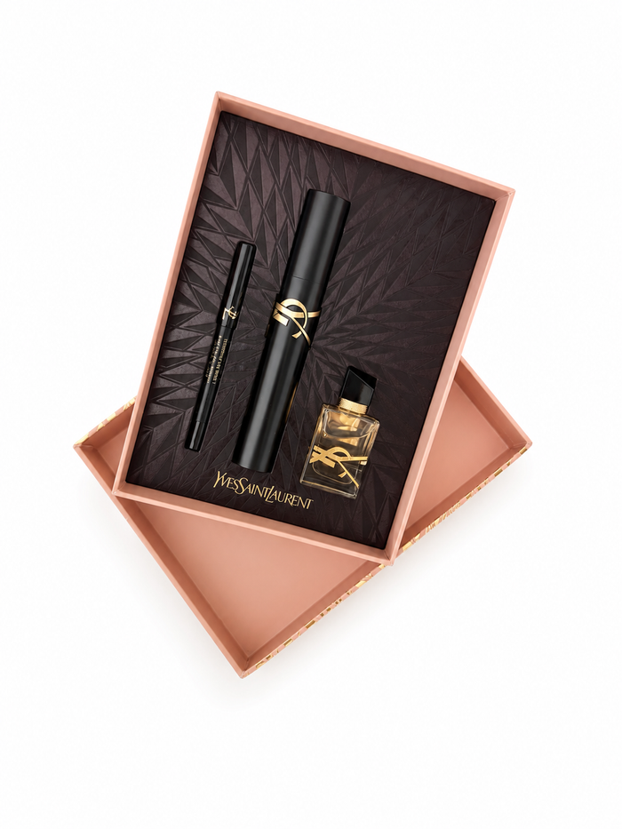 Yves Saint Laurent Trio Kit ( Mascara Full & Liner & Perfume Mini)