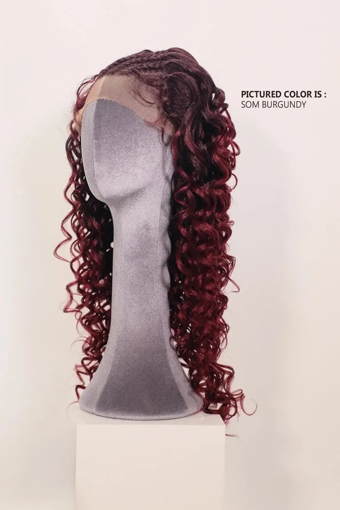 ZURY 13X5 HD LACE FRONT PRE-BRAIDED WIG - WAYDA